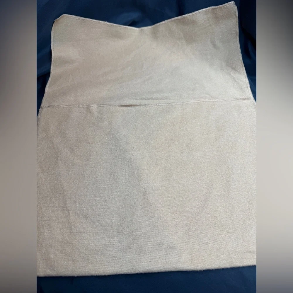 Louis Vuitton Beige Dust Bag with LV Logo
